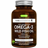 Igennus Healthcare Nutrition Aceite de Pescado Silvestre Omega-3 - 180 Cápsulas Blandas - Puro Estado Físico