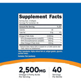 Nutricost - Omega-3 (1200 mg EPA / 850 mg DHA - 120 Cápsulas Blandas)