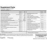 Neurohacker Collective Soporte Cerebral - 105 Cápsulas Vegetarianas - Tabla Nutricional - Puro Estado Físico