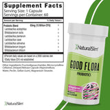 NaturalSlim Apoyo digestivo (Good Flora + Helpzymes) - Tabla Nutricional - Puro Estado Físico