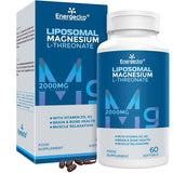 Energecko Magnesio Liposomal L-Treonato 2000 mg - 60 Cápsulas Blandas - Puro Estado Físico