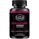Black Forest Berberina 450 mg - 30 Cápsulas - Puro Estado Físico