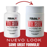 PrimalFX Magnesio con Lisina M6 - 60 Cápsulas