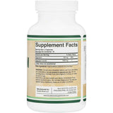 Double Wood Supplements Taurato de Magnesio 1500 mg - 210 Cápsulas - Tabla Nutricional - Puro Estado Físico