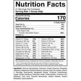 1st Phorm Ignition Suplemento Reposición de glucógeno - 1029 g - Tabla Nutricional - Puro Estado Físico