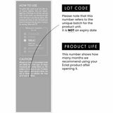 Eclat Skincare Suero Facial con Vitamina C - 30 ml - Tabla Nutricional - Puro Estado Físico