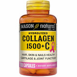 Mason Natural Colágeno 1500 mg con Vitamina C - 120 Cápsulas - Puro Estado Fisico