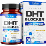 Pure Research DHT Blocker Soporte para el Crecimiento del Cabello - 60 Cápsulas - Puro Estado Físico