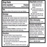 Drug Facts e instrucciones de la Solución Oftálmica Bausch + Lomb LUMIFY de Tartrato de Brimonidina 7.5 mL Gotas