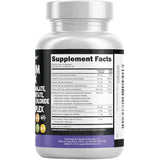 Tabla nutricional del suplemento Clean Nutra Magnesio Elemental 90 cápsulas