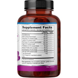 Tabla nutricional del suplemento FineLand Menofem Soporte Hormonal 60 cápsulas