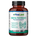 Frasco de suplemento FineLand Meta-Thyroid 60 cápsulas