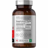 Información nutricional del Complejo de arginina con citrulina - Porciones y calidad garantizada