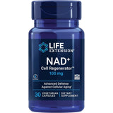Frasco de suplemento Life Extension NIAGEN® Nicotinamide Riboside 100 mg 30 Cápsulas Vegetarianas