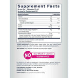 Tabla nutricional del suplemento NeoCell Colágeno Líquido Sabor Granada 473 mL