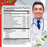 Tabla nutricional del suplemento Neurobion Energía 60 cápsulas