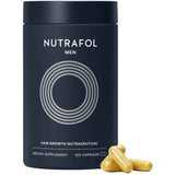 Frasco de suplemento Nutrafol Nutracéutico Capilar para Hombre 120 cápsulas