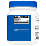 Tabla nutricional del suplemento Nutricost L-Leucina Sin Sabor 500 g