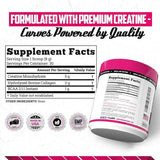 Tabla nutricional del suplemento Old School Labs Creatina con Colágeno y BCAA 243.1 g