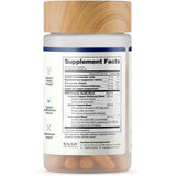 Tabla nutricional del suplemento Snap Supplements Soporte para la Próstata 90 Cápsulas