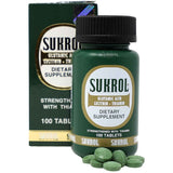 Frasco de suplemento Sukrol Ácido Glutámico Lecitina y Tiamina 100 tabletas