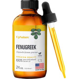Frasco de suplemento UpNature Aceite de Fenogreco 59 ml líquido