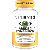 Frasco de suplemento Viteyes Multivitamínico Complementario AREDS 2, con 90 Tabletas