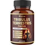 Frasco de suplemento Zolotus Tribulus Terrestris con Complejo 7 en 1 150 cápsulas