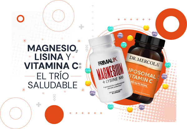 magnesio lisina y vitamina c