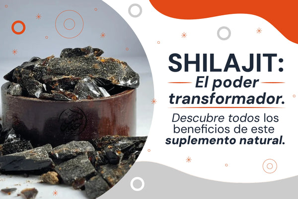 Shilajit es un suplemento natural de grandes beneficios.