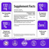 1 Body Bisglicinato de Magnesio  - 120 Cápsulas Veganas - Tabla Nutricional - Puro Estado Físico
