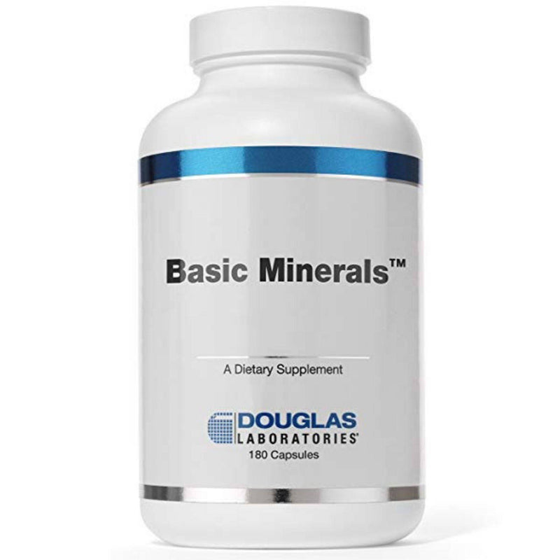 Douglas Laboratories Basic Minerals - 180 Cápsulas - Puro Estado Fisico