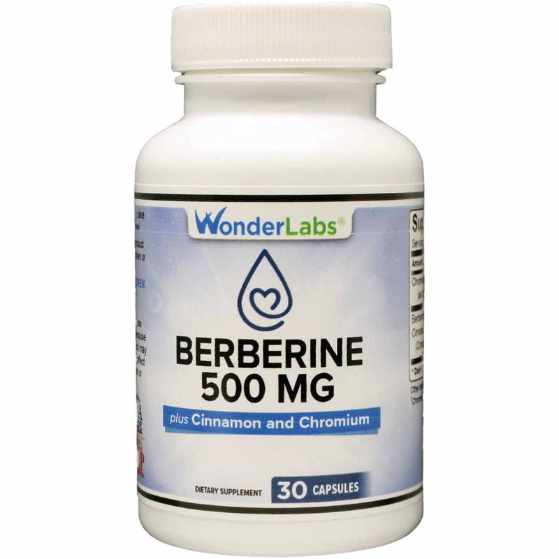 Wonder Labs Berberina HCL 500 - 30 Cápsulas - Puro Estado Fisico