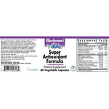 Bluebonnet Super Antioxidants Formula - Vegetable Capsules - Puro Estado Fisico