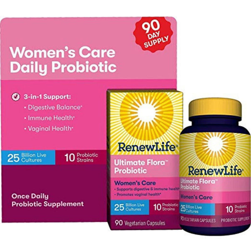 Renew Life Ultimate Flora Probiotic Women's Care 25 Billion - Puro Estado Fisico