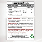 Best Naturals Complejo L Arginina L Citrulina - 1000 mg - Puro Estado Fisico