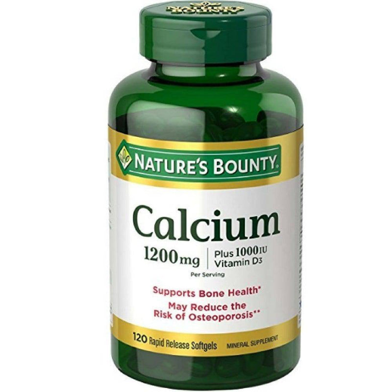 Nature's Bounty Calcium 1200 mg Plus Vitamin D3 - Puro Estado Fisico
