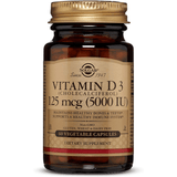 Solgar Vitamin D3 (Cholecalciferol) 5000 IU - Puro Estado Fisico