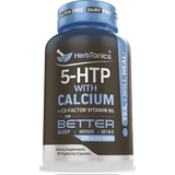 Herbtonics 5-HTP + Calcium - 120 Cápsulas Veganas - Puro Estado Fisico