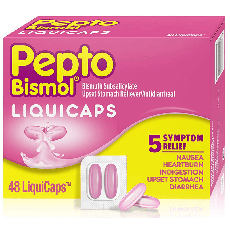 Pepto Bismol Liquicaps - 48 LiquiCaps - Puro Estado Fisico