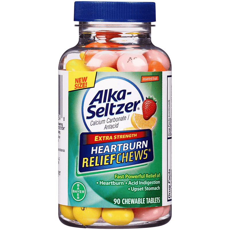 Alka Seltzer Extra Strength Heartburn ReliefChews - Puro Estado Fisico