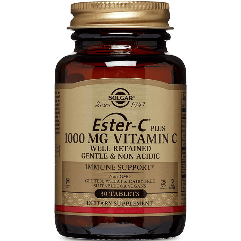 Solgar Ester-C Plus 1000 mg Vitamin C - Puro Estado Fisico