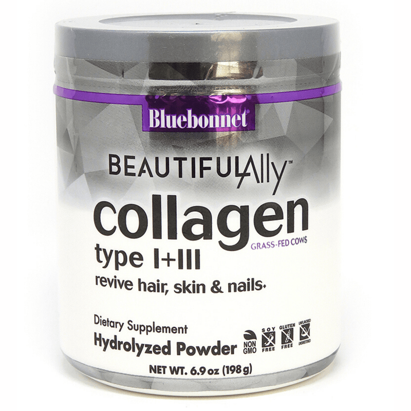 Bluebonnet Beautiful Ally Collagen Types I + III - 198 g - Puro Estado Fisico