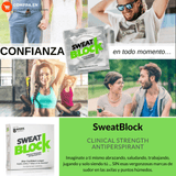SweatBlock Clinical Strength Antiperspirant - Antitranspirante - Puro Estado Fisico