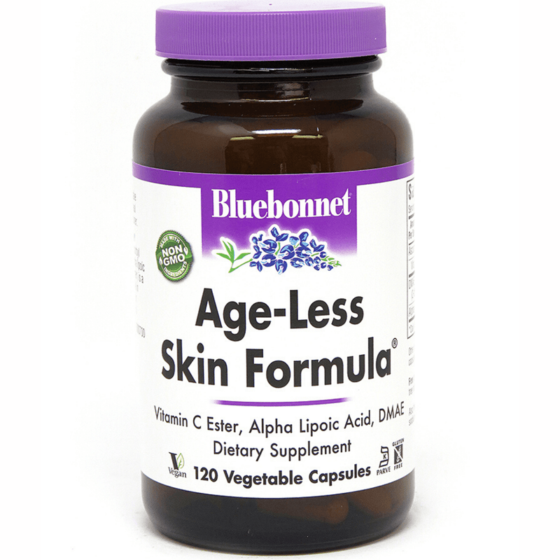 Bluebonnet Age-Less Skin Formula - Vegetable Capsules - Puro Estado Fisico