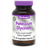 Bluebonnet Albion Potassium Glycinate - 90 Cápsulas De Origen Vegetal - Puro Estado Fisico