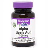 Bluebonnet Alpha Lipoic Acid 100 mg - Vegetable Capsules - Puro Estado Fisico