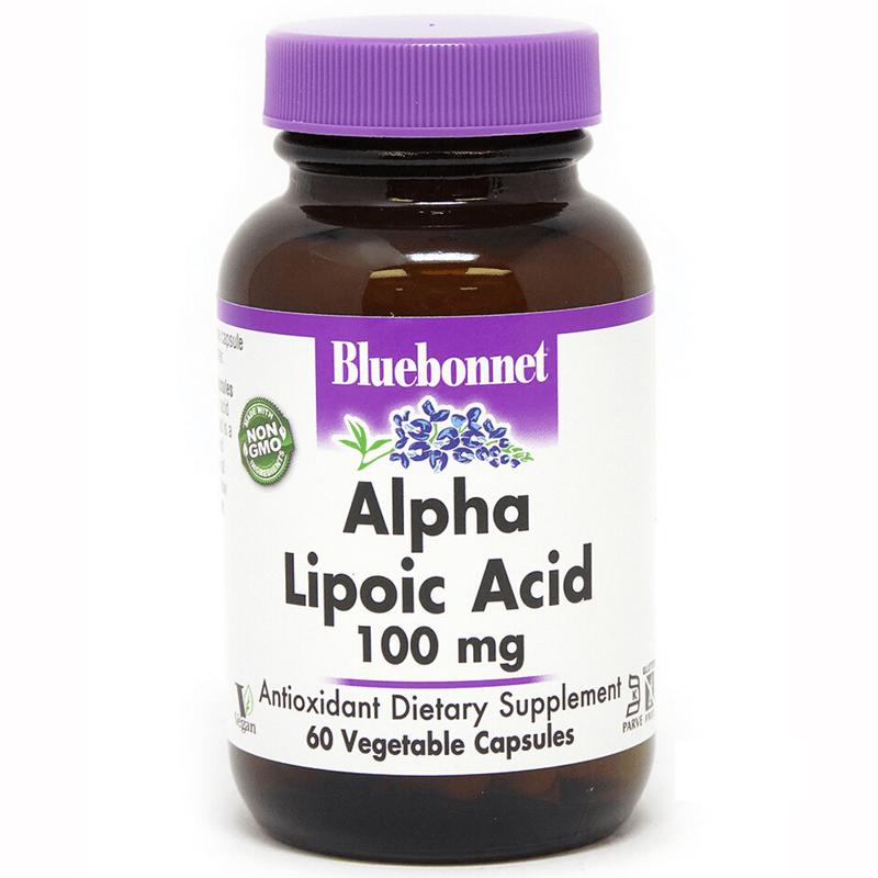 Bluebonnet Alpha Lipoic Acid 100 mg - Puro Estado Fisico