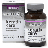 Bluebonnet Beautiful Ally Keratin Care - 30 Cápsulas De Origen Vegetal - Puro Estado Fisico