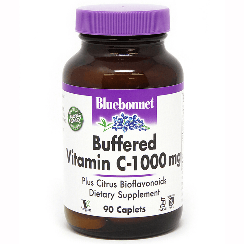 Bluebonnet Buffered Vitamin C-1000 mg - Caplets - Puro Estado Fisico